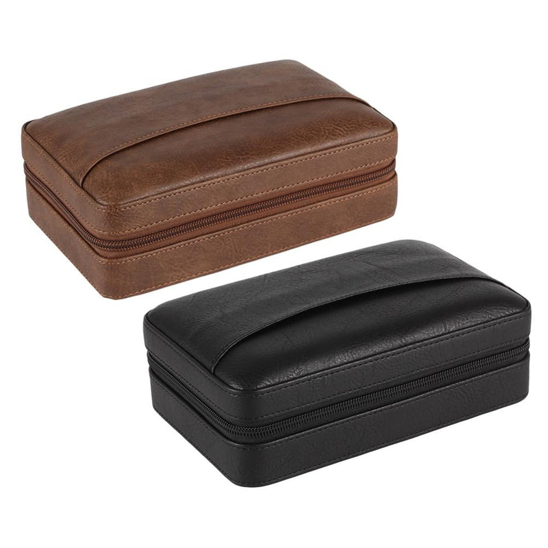 Leather Cigar Humidor Box - Luxury and Protection