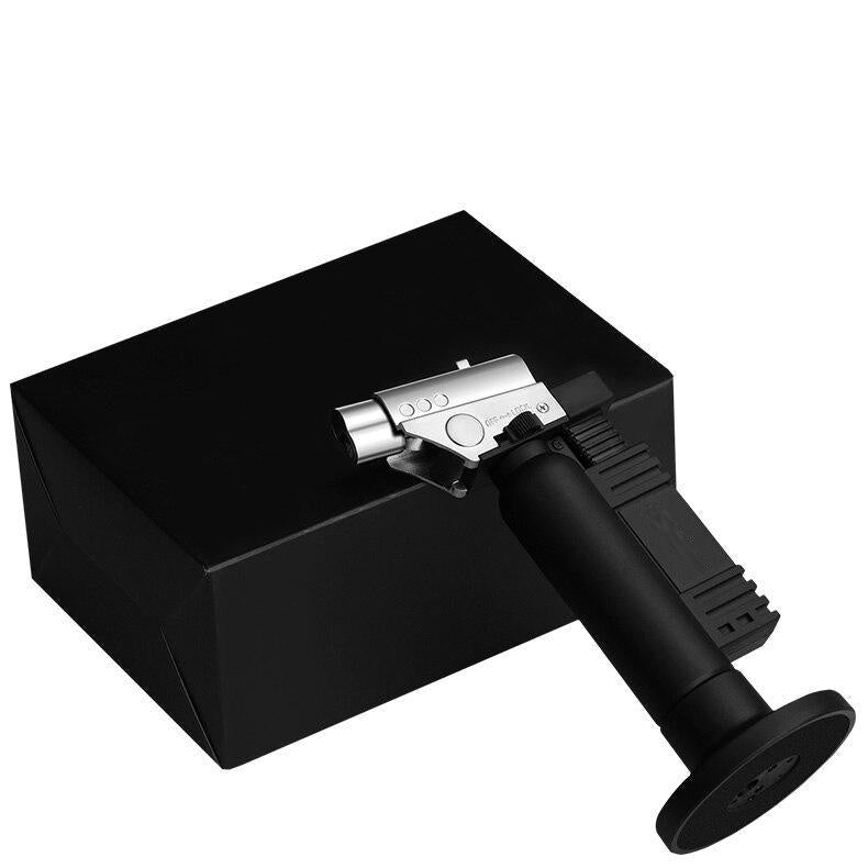 Black Torch Lighter for Premium Cigar Enthusiasts