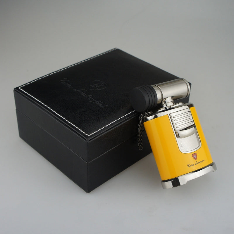 Luxury Quad Torch Cigar Lighter - Windproof Performance