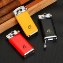 Cigar Torch Lighter with Integrated Cutter