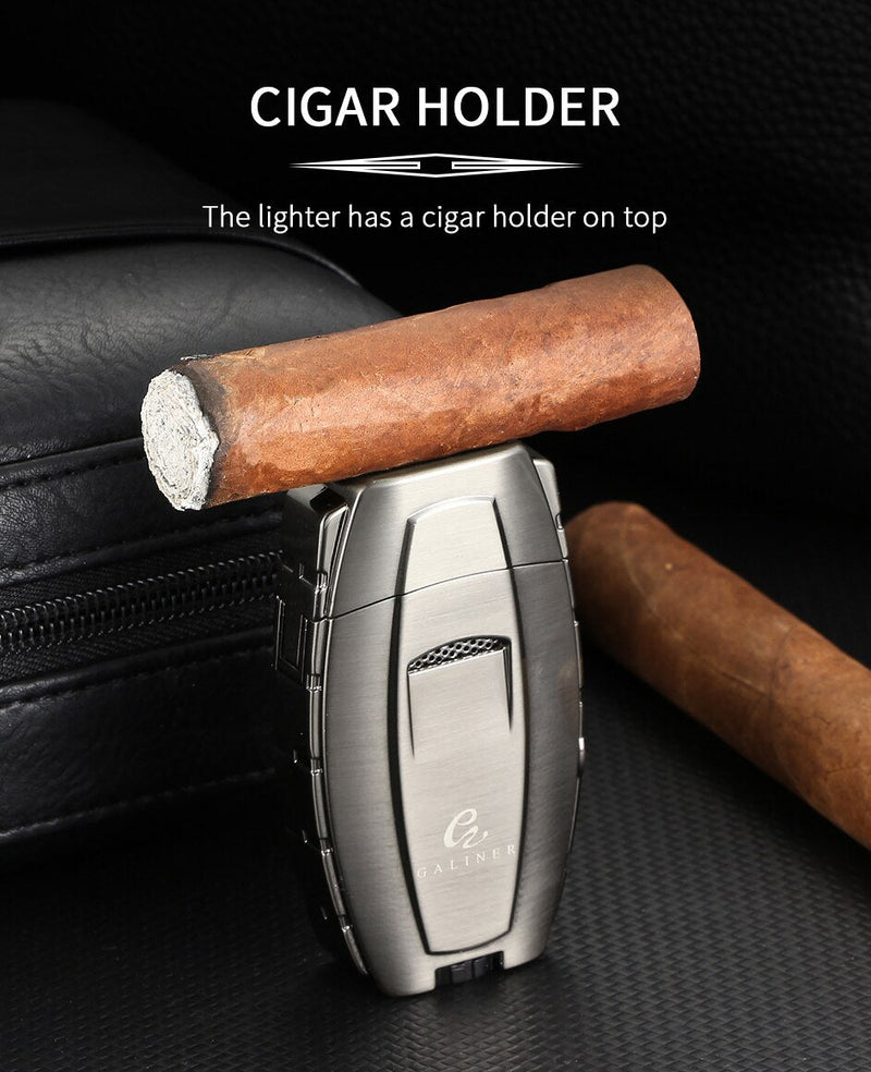 Cigar Torch Lighter - Windproof Durable Design