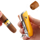 Deluxe Triple Torch Cigar Lighter with Punch
