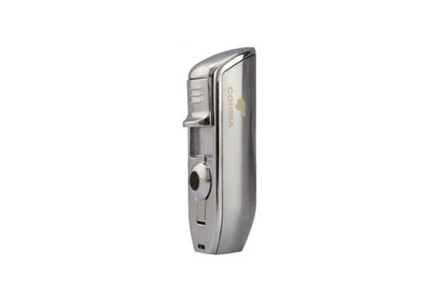 Deluxe Triple Torch Cigar Lighter with Punch