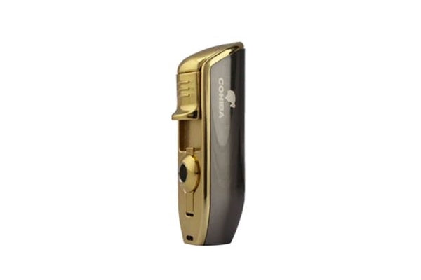 Deluxe Triple Torch Cigar Lighter with Punch