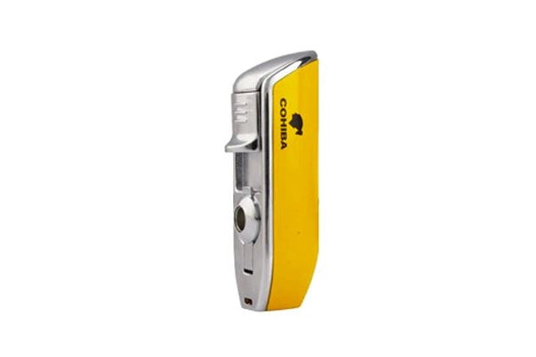 Deluxe Triple Torch Cigar Lighter with Punch