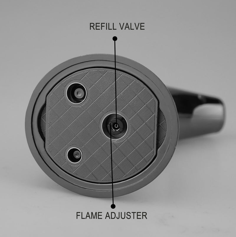 Double Jet Cigar Torch Lighter for Precision Lighting