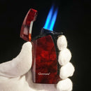 Cigar Torch Lighter with Dual Jet Flames