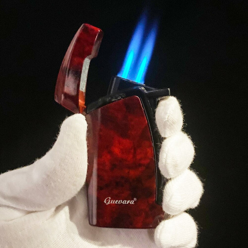 Cigar Torch Lighter with Dual Jet Flames