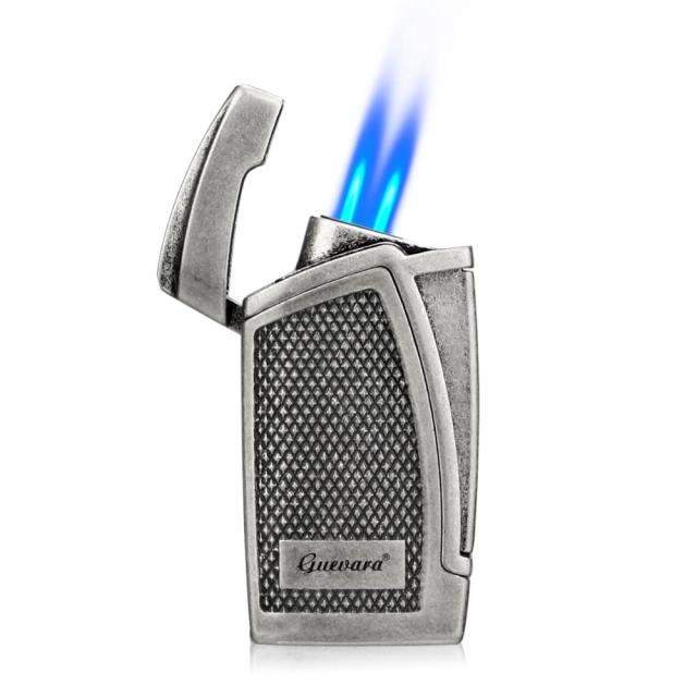 Cigar Torch Lighter with Dual Jet Flames