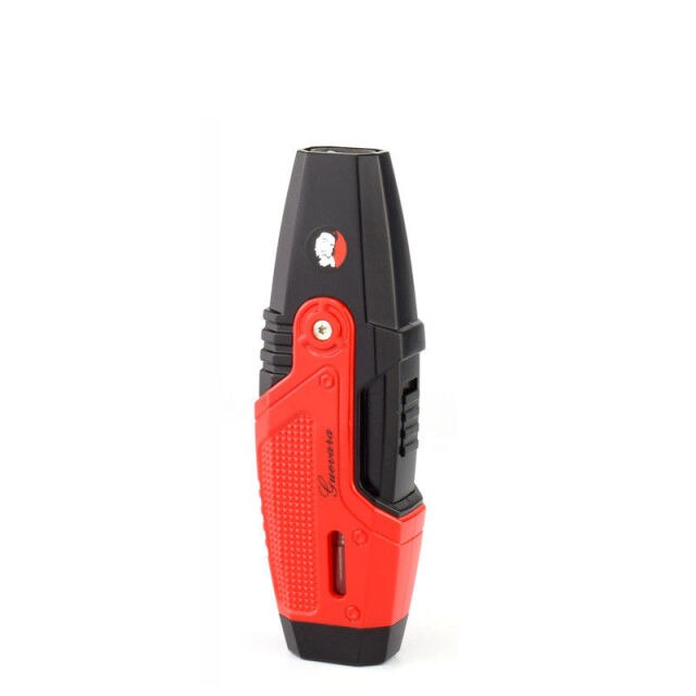 Double Flame Windproof Cigar Torch Lighter