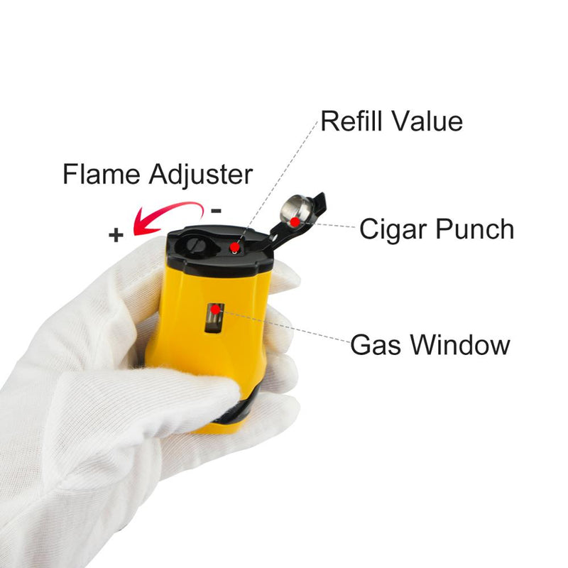 Double Jet Torch Cigar Lighter - RAG-1222