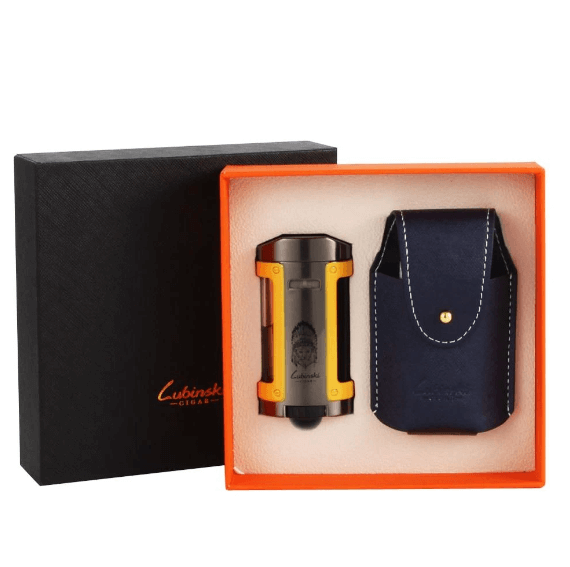 Luxury 4-Torch Cigar Lighter for Aficionados