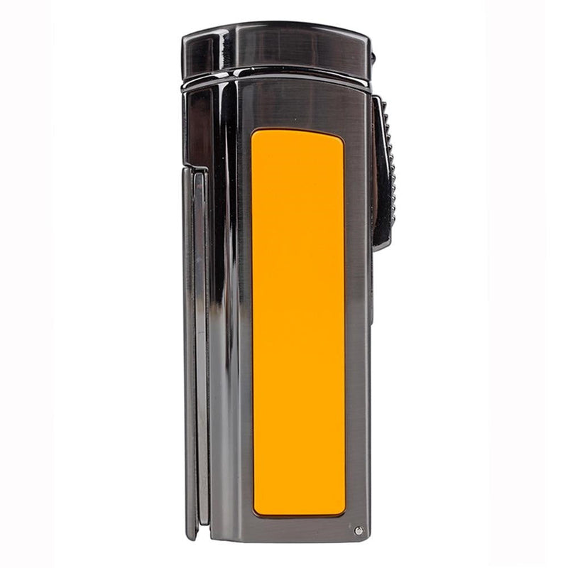 4-Torch Cigar Lighter with Built-In Punch