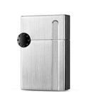 Cigar Torch Lighter with Punch - Windproof Dual Flame