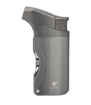 Cigar Torch Lighter with Double Punch Cutter