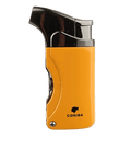 Cigar Torch Lighter with Double Punch Cutter