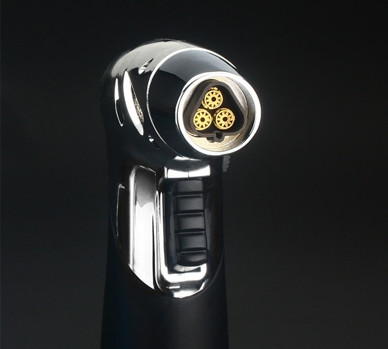 Luxury Triple Flame Cigar Torch Lighter