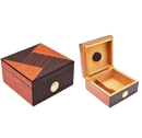 Modern Cedar Wood Cigar Humidor with Humidifier