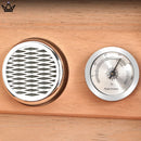 Luxury Cedar Cigar Humidor Gift Set - 30 Capacity