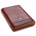 Luxury Leather Cigar Humidor with Humidifier