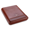 Luxury Leather Cigar Humidor with Humidifier