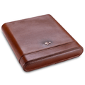 Luxury Leather Cigar Humidor with Humidifier