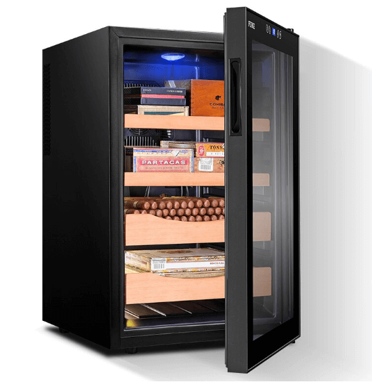 Luxury Electric Cigar Humidor Cabinet for Aficionados