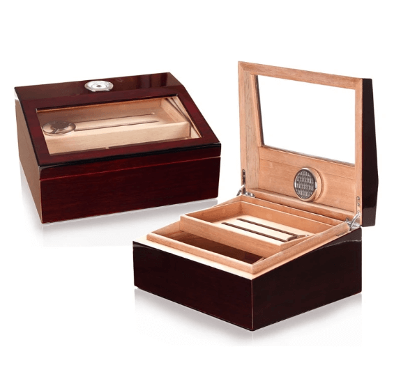 Luxury Electric Cigar Humidor - Preserve & Enhance