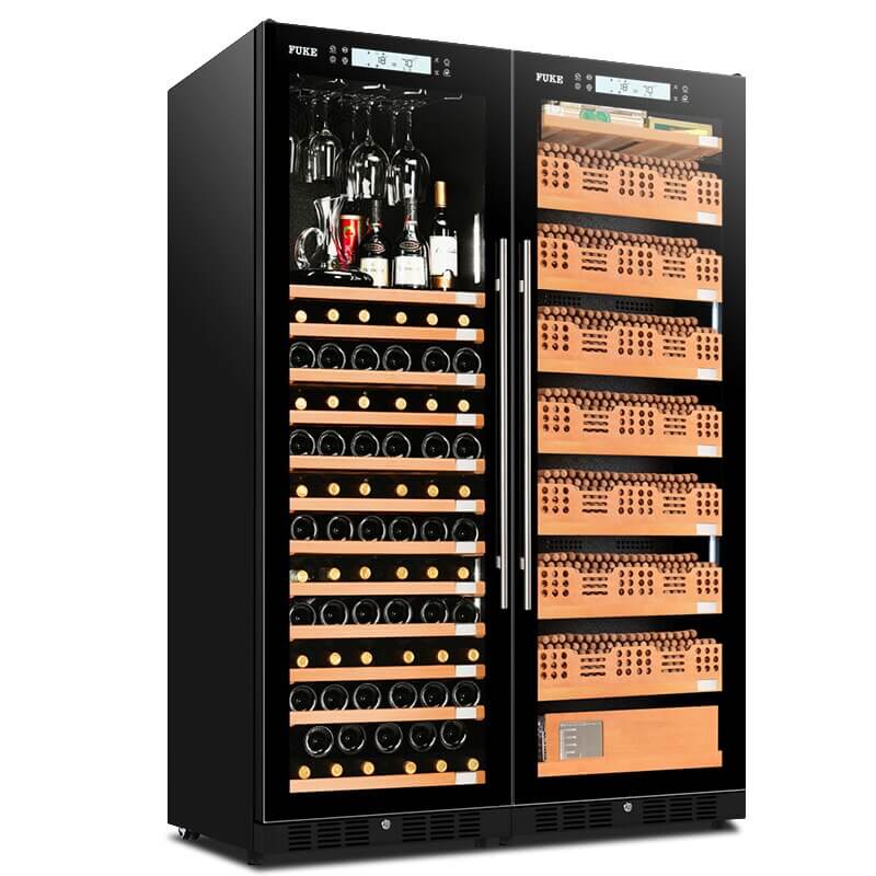 Electric Cigar Humidor Cabinet for Wine and Cigars

Nom stylé unique pour le produit : LuxPreserve Humidor Cabinet