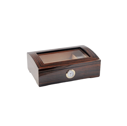 Luxury Electric Glass Cigar Humidor Cabinet