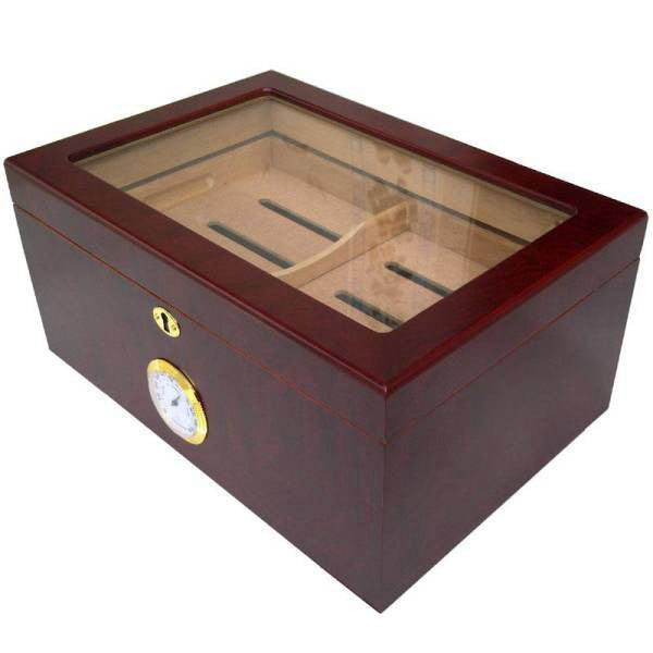 Large Electric Cigar Humidor with Humidifier