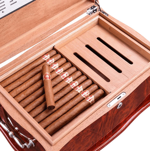 Chinese Style Luxury Cigar Humidor - 180 Capacity