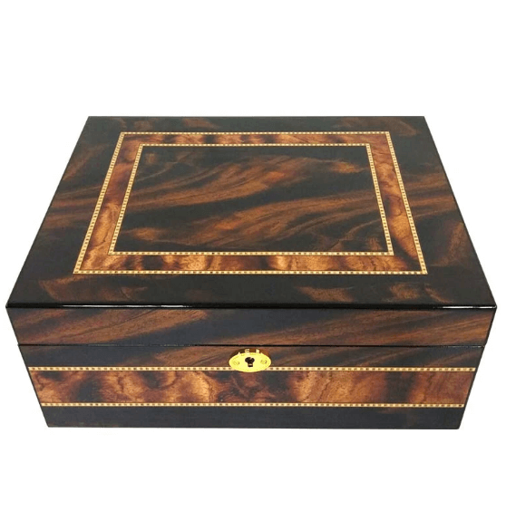 Luxury Cedar Cigar Humidor with Humidifier