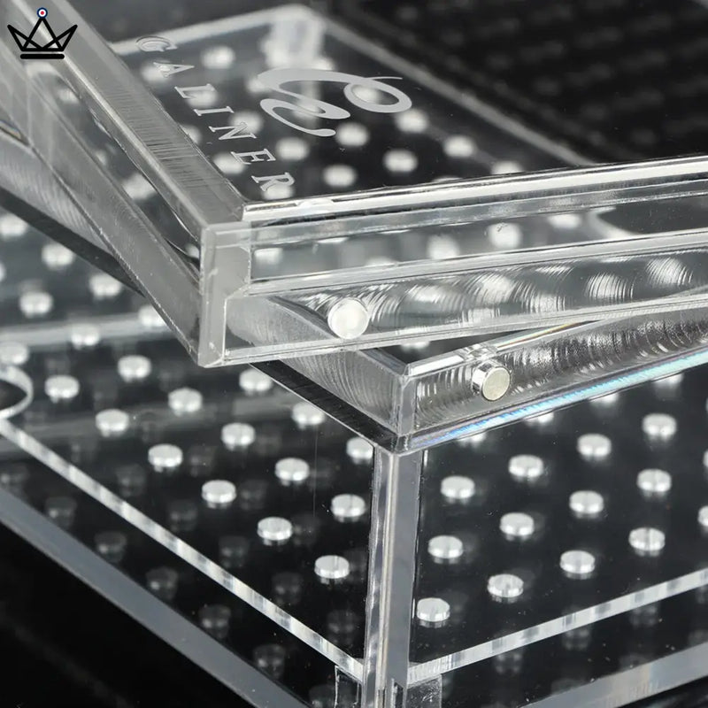 Elegant Acrylic Cigar Humidor Box for Optimal Freshness