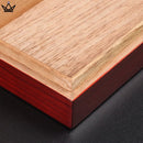 Wooden Cigar Humidor Box with Built-in Hygrometer