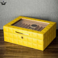 Modern Cedar Humidor Box for 50-60 Cigars