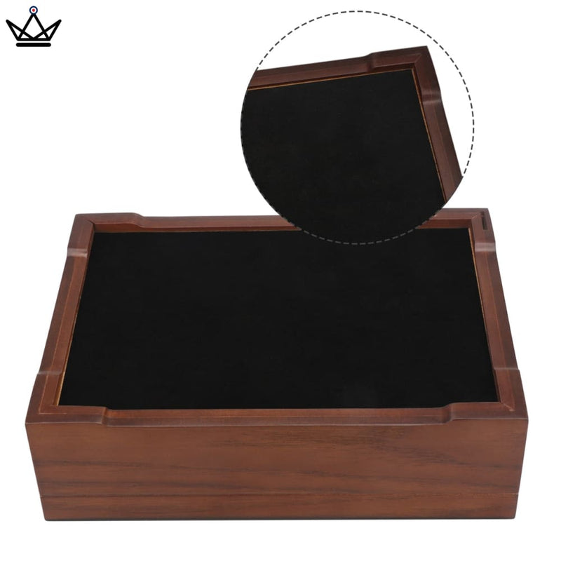 Cedar Cigar Humidor Box with Glass Lid and Hygrometer