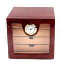 Cedar Cigar Humidor with Hygrometer for 80 Cigars