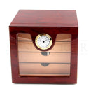 Cedar Cigar Humidor with Hygrometer for 80 Cigars