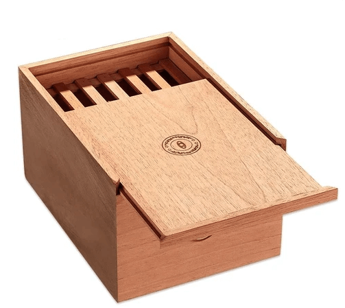 Cedar Cigar Humidor Box with Built-in Hygrometer