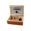 Electric Cigar Humidor Box with Hygrometer & Humidifier