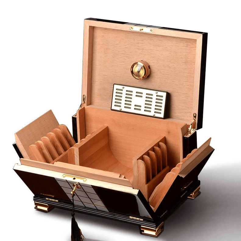 Premium Electric Cigar Humidor - 130 Capacity