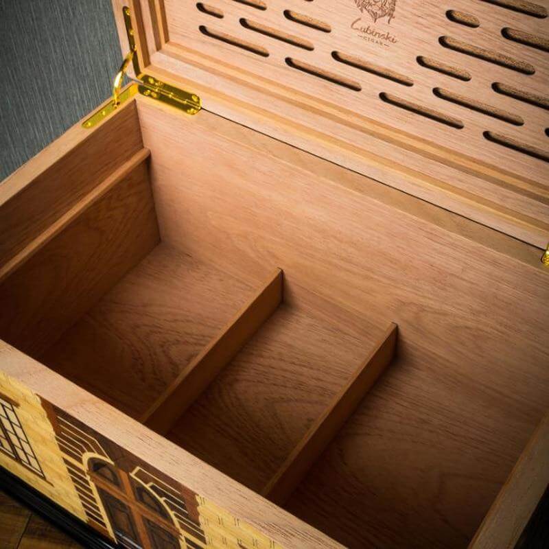 Luxury Electric Cigar Humidor - 150 Capacity