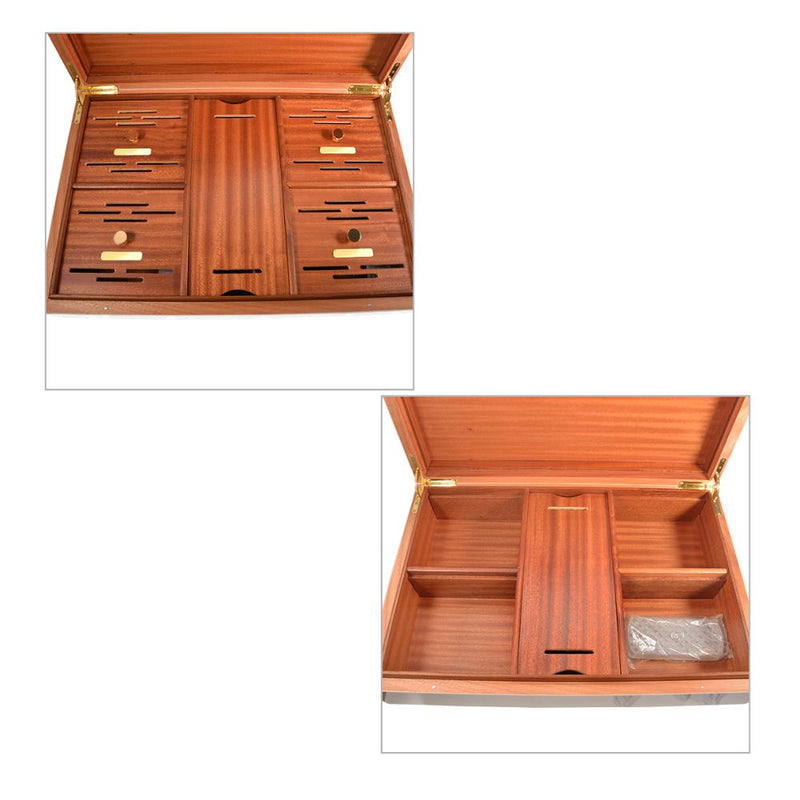 Luxury Electric Cigar Humidor with Cedar Interior