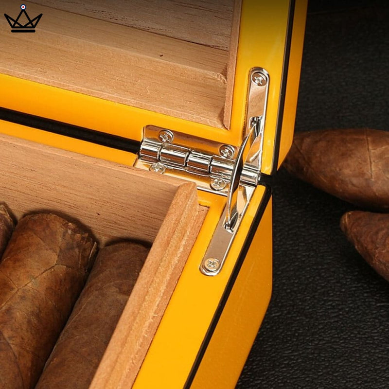 Luxury Carbon Fiber Electric Cigar Humidor