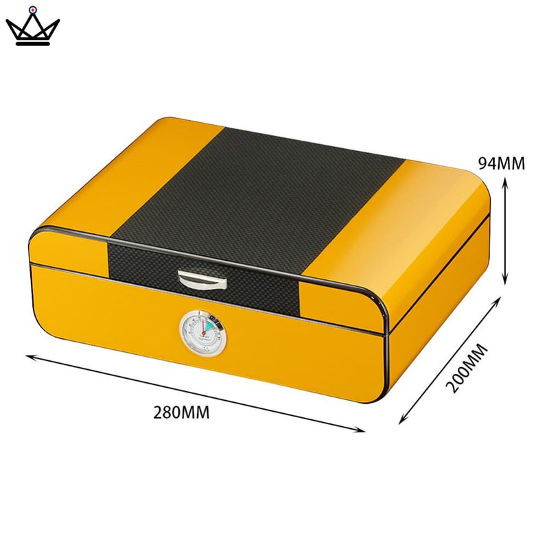 Luxury Carbon Fiber Electric Cigar Humidor