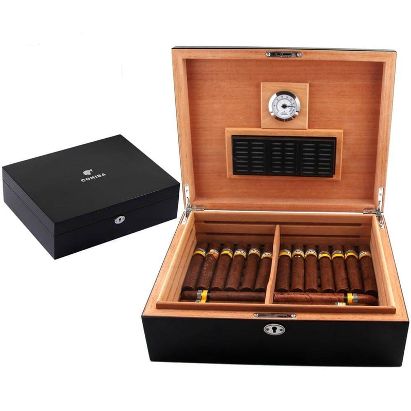 Electric Cigar Humidor Box for 75 Cigars