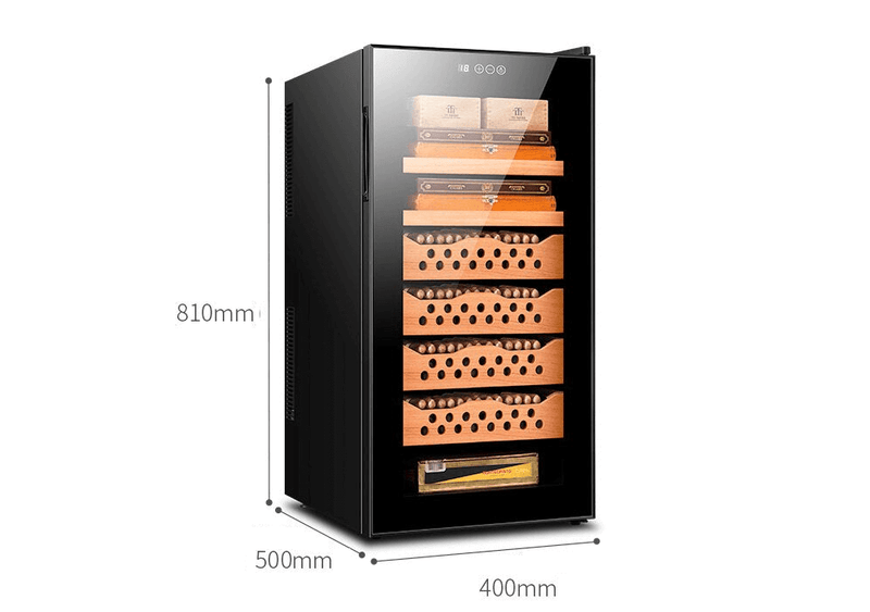 Premium Electric Cigar Humidor Cabinet - 600 Capacity