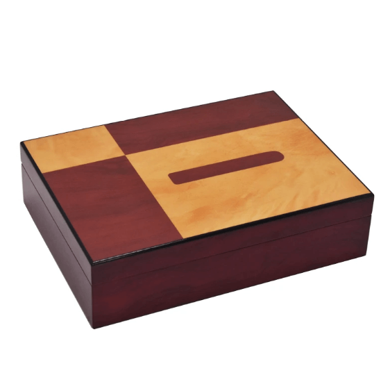 High-End Electric Cigar Humidor - Modern Art Decor