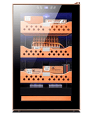 Gold Electric Cigar Humidor Cabinet - 500 Capacity